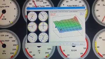 Megasquirt TunerStudio Dash Raspberry Pi3 HDMI display