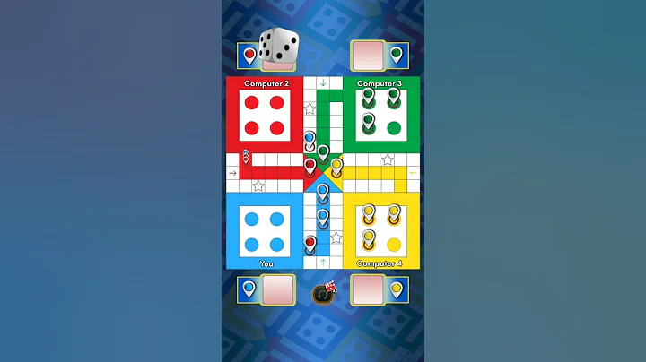 Ludo game in 4 players | #shorts #short