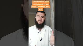 Deyirsen Sakkal Saxlamaq Ferzdir Vacibdir Deyir Qurannan Delil Getir... Sarxan Muradov