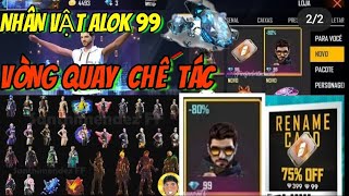 Nhân Vật Alok 99 Kim Cương , Vòng Quay Chế Tác Mới Nhất Mùa 26