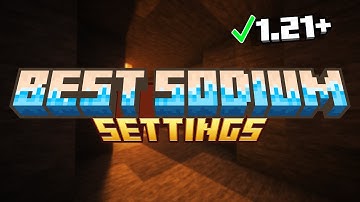 BEST SODIUM SETTINGS 1.21.10 - Get more FPS and NO Lags in Minecraft 1.21.10 (2025)