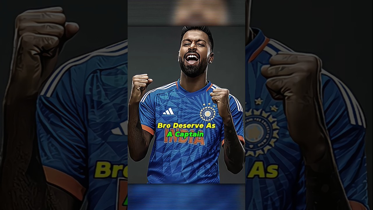 Hardik pandya As Captain 💔 