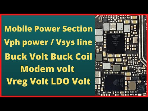 What is Vph Power ? Vsys line / Buck Volt / Buck Coil / Modem volt / Vreg Volt / LDO Volt