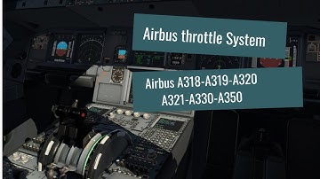 Airbus Throttle System Tutorial | A318-319-320-321-330-340