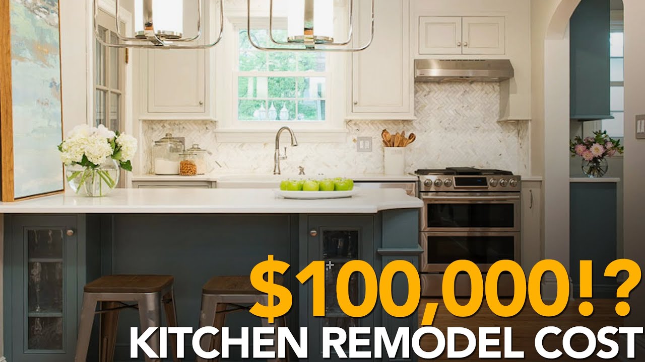 How Much Does A Kitchen Remodel Cost General Contractor Answers Remodeling Questions Youtube