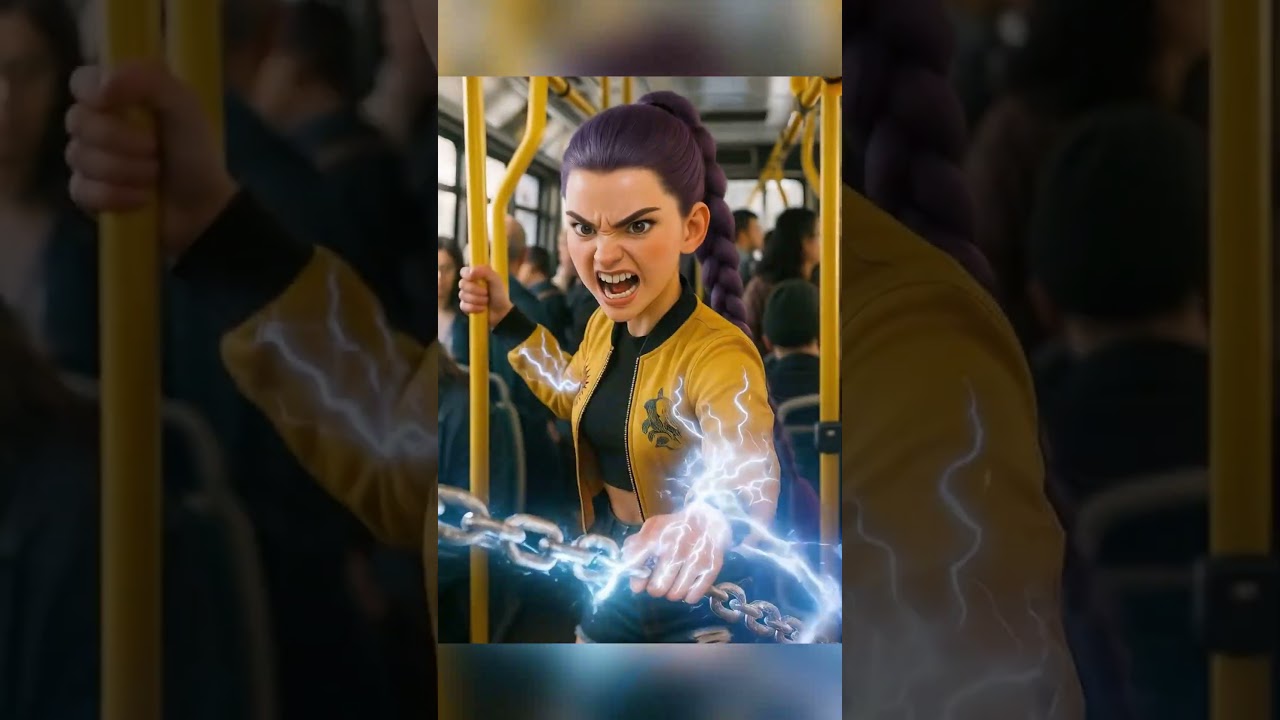 The iron sound of the bus