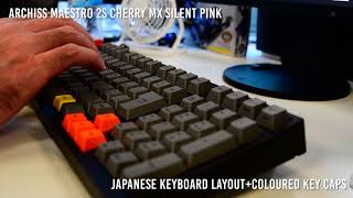 Sound Test / Archiss Maestro 2S（日本語配列）アーキスキーボード