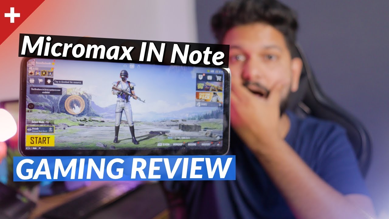 Micromax IN Note 1 Gaming Review PUBG, COD & Asphalt 9 Gameplay 🔥