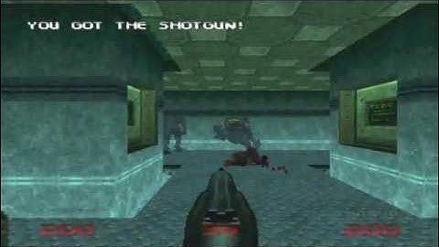 Doom 64 - N64 - Map 03 (Main Engineering)