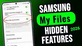 SAMSUNG My Files New Hidden Features 2026 screenshot 3