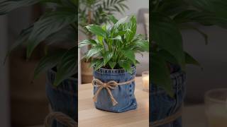 Old Jeans to Amazing DIY Flower Pot 👖🪴 | Best Upcycling Craft | Creative Home &amp; Garden Decor
