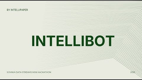 IntelliBot - Web3 Made Simple