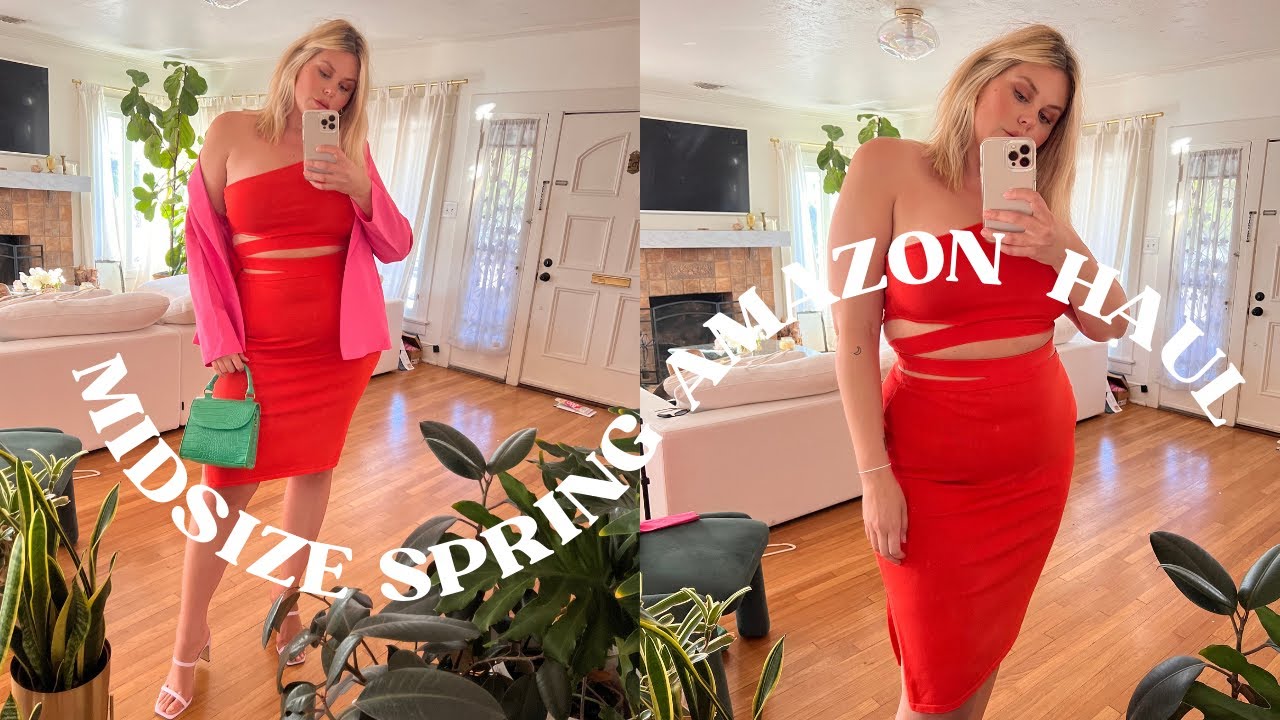 SPRING MIDSIZE AMAZON THE DROP HAUL AND MORE | SIZE 14/16 | UK 18