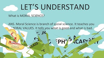 Class 3, Moral Science, Chapter 2, Part 1 by Anukriti Gupta