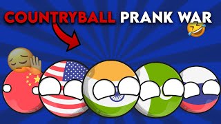 CountryBall Prank War 💥 [Funny with extra fun 🤩] [ 99.99% Funny Video 🤣 ]