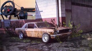 Rebuilding FORD Mustang | Hardtop - NFS Heat - LOGITECH G29 Gameplay | PS4