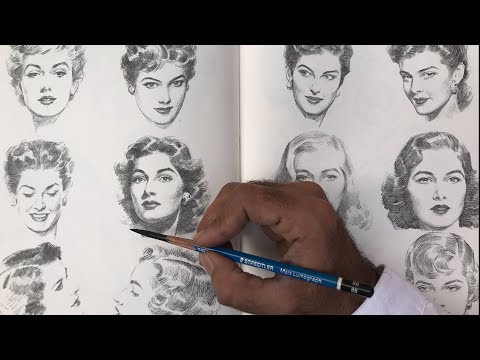 How to Hold the Pencil for Drawing