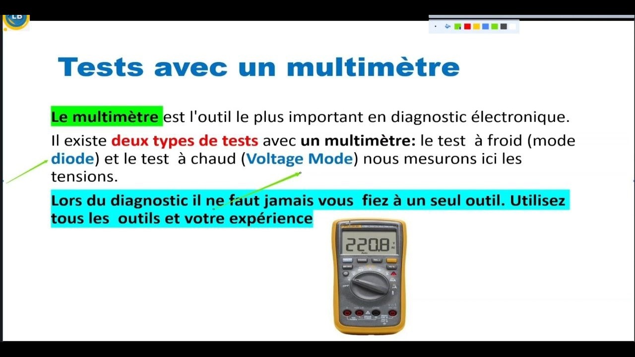 COMMENT TESTER la carte mère avec un multimètre (Débutant → Pro — free download