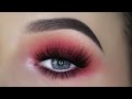 Red smokey eye makeup tutorial - Canyon Smokey Eye Night Out Makeup