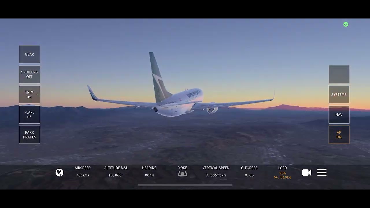 Full flight!! Infinite flight 