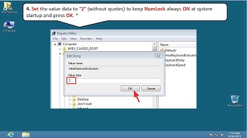 How to set NumLock key to always ON at Windows Startup (by default)