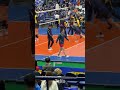 【日本代表】リベロのブロック練習を見下ろす高身長イケメン(204cm)男子バレー #shorts
