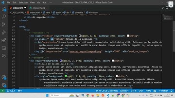 HTML atributos y valores de las etiquetas