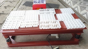 bàn dung tự chế đúc con kê bê tông tư vấn mở xưởng thành công