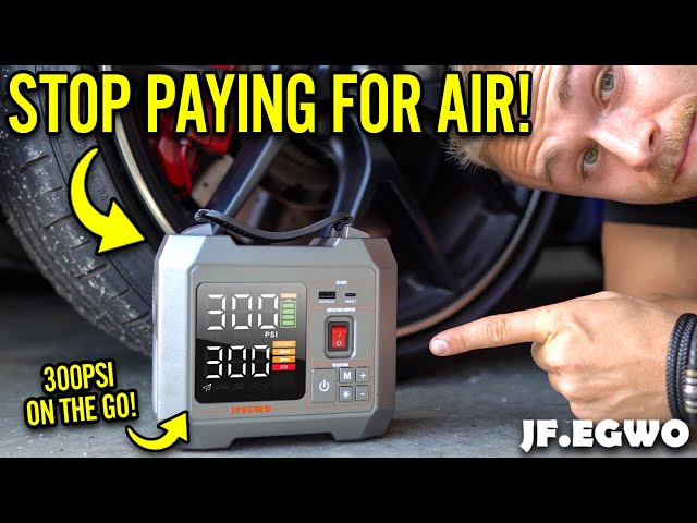 Hyfive Rechargeable Cordless Air Compressor Car Tyre Inflator Pump