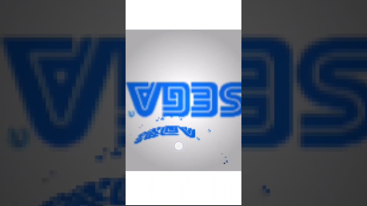 Sega logo but its upside down 😂 