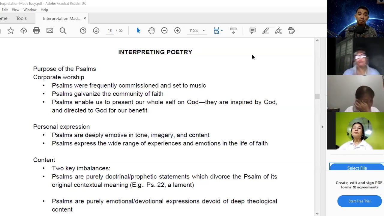 HERMENEUTICS CLASS LESSON 3 (MONDAY CLASS) - YouTube