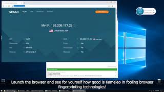 Browser Automation - Connect to Selenium Driver in Kameleo v1.9 screenshot 5