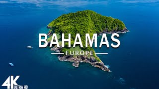 FLYING OVER  BAHAMAS (4K UHD) - Relaxing Music Along With Beautiful Nature Videos - 4K Video HD