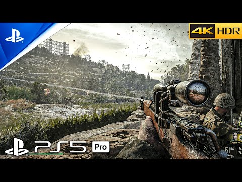 (PS5 PRO) WWII OPERATION COBRA FRANCE 1944 Gameplay