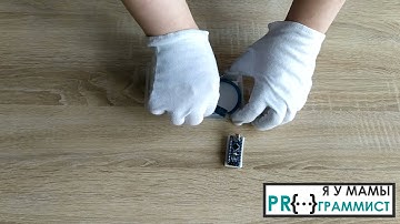 Распаковка набора с платой Arduino совместимой Nano R3 CH340G + кабель USB MiniUSB
