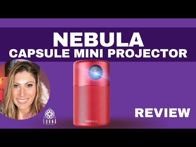  Anker NEBULA Capsule, Smart Wi-Fi Mini Projector, 100