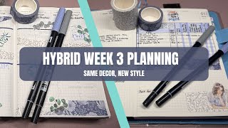 Alternate Week 3 Setup ✨B6 Rosey Life Flow | Hybrid Weeks Layout