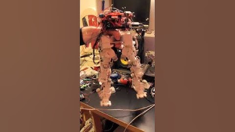 3D printed Arduino Robot Biped - learnt routines