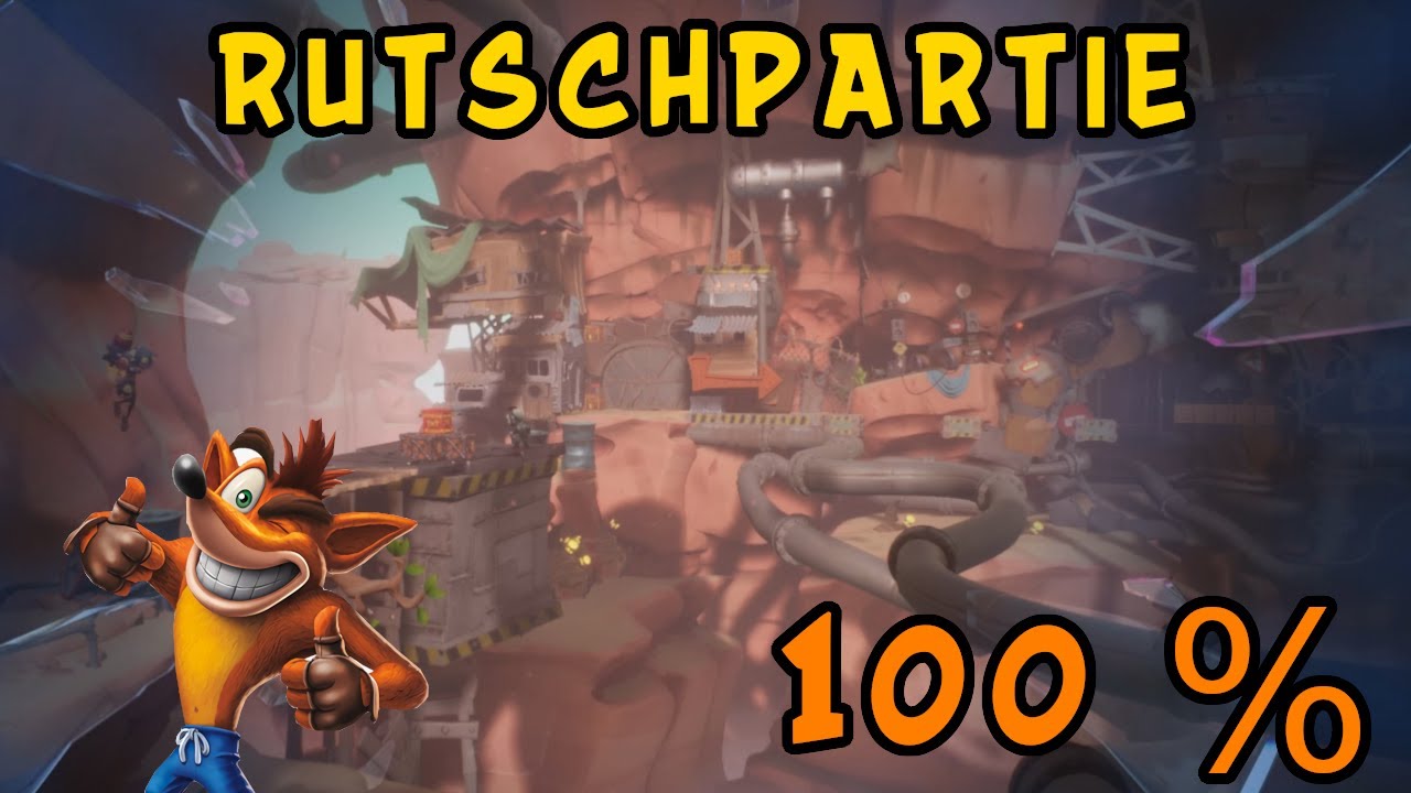 Crash Bandicoot 4 Level 1 Alle Kisten Crash Bandicoot 4 - Rutschpartie 100% Walkthrough (Alle Edelsteine