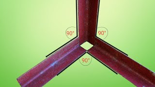 How genius you are if you know this,Jointing angle bar in 3 sides|@bhamzkievlog5624 by Bhamzkie Vlog 4,568 views 1 year ago 3 minutes, 18 seconds