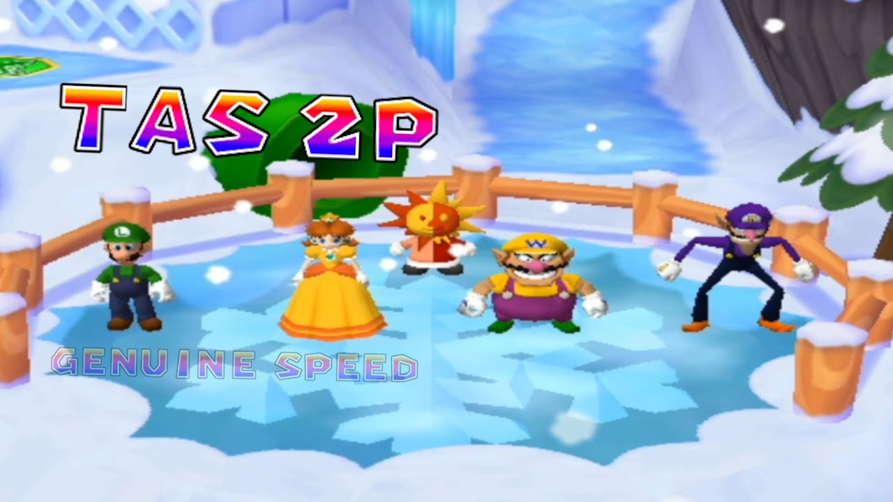Mario Party 6 - Snowflake Lake [TAS] (2 Players)