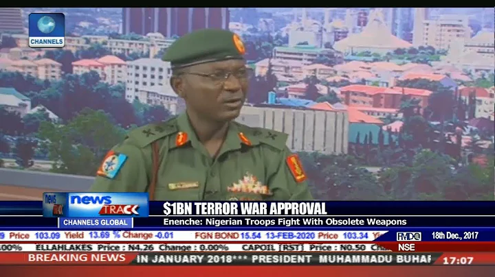 Nigerian Troops Fight With Obsolete Weapons  - Enenche