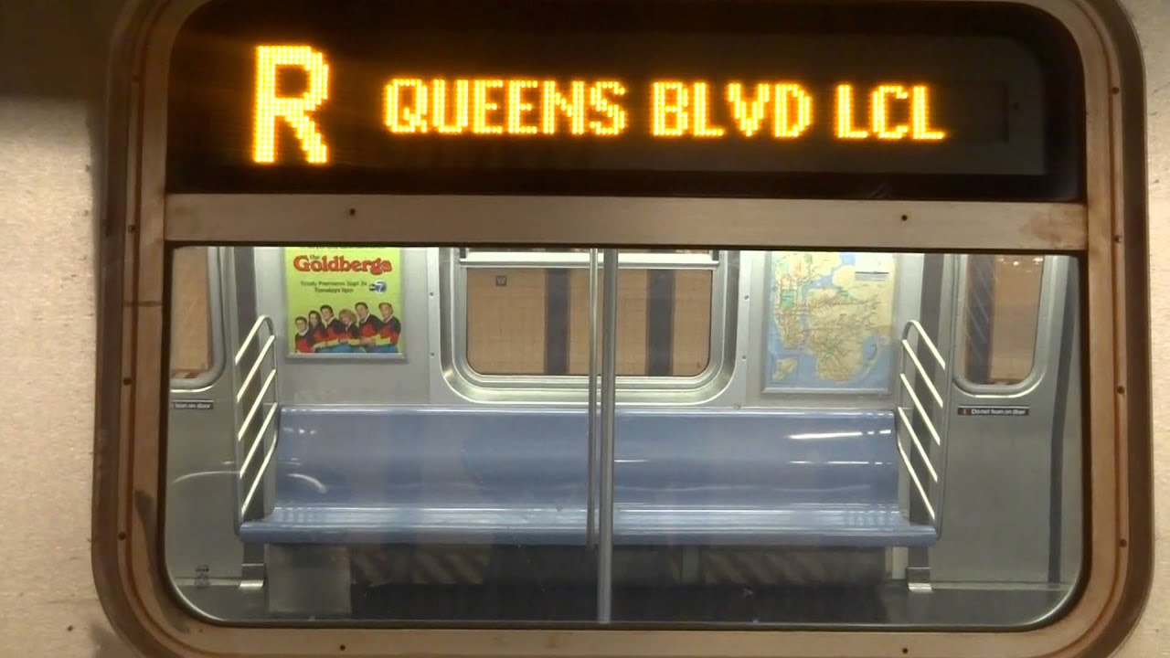 NYC Subway Special: R160 (R) Exterior Destination Sign To Jamaica-179th ...