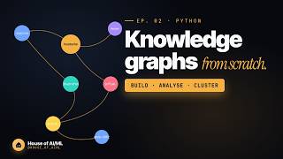 Knowledge Graphs from Scratch with Python — Build, Analyse, Cluster
