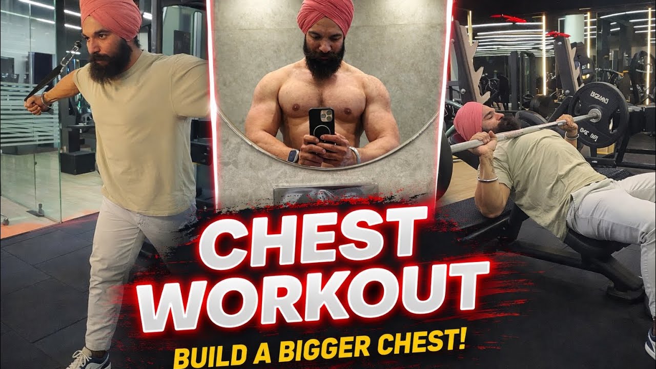 “How I Built a Thick Chest Naturally 💪” Chest Workout That Builds MASS (No Genetics Needed)”