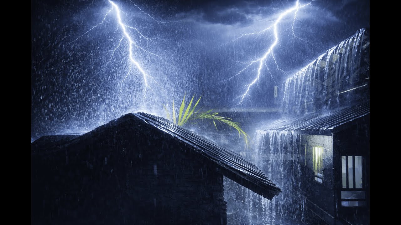 Dark Rainy Night Ambience for Insomnia Relief