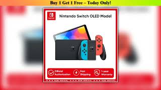 Original Nintendo Switch OLED Model 7 Inch Screen Joy?Con Handle Enhanced