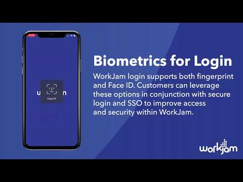 WorkJam: Biometrics for Login