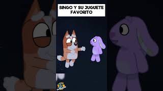 BINGO Y SU JUGUETE FAVORITO #shorts #bingo #bluey