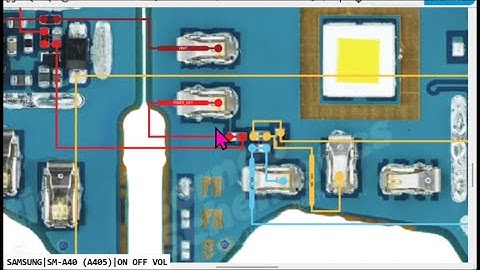Samsung A40/SM-A405 ON OFF VS Volume Keys Not Working problem Solution.Samsng A40 power strip Ways📲✅